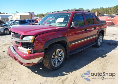 2004 Chevrolet Avalanche 1500 from USA, damaged, VIN 3GNEC12T24G313442